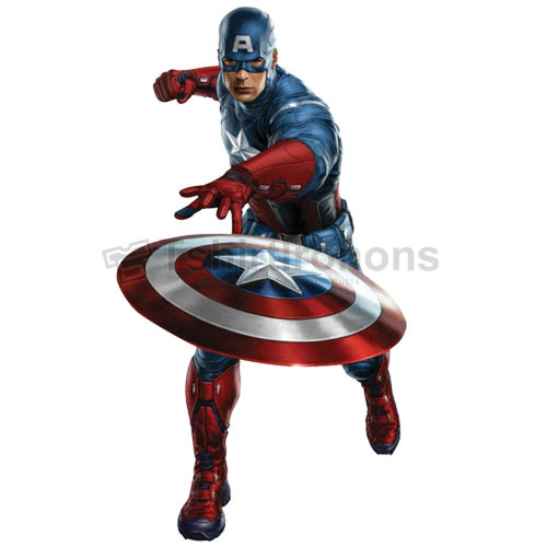 Captain America T-shirts Iron On Transfers N4483 - Click Image to Close